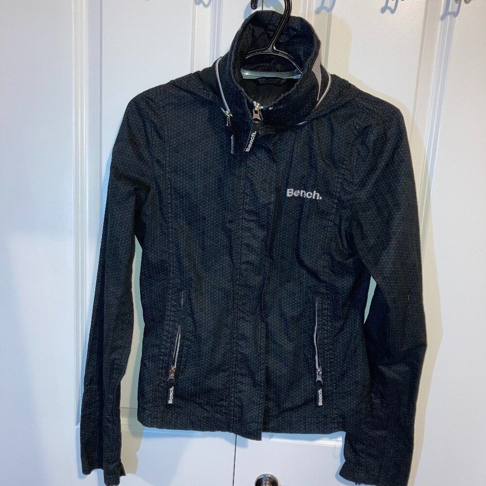 Women's Bench High Collar Jacket, Black, Size Small